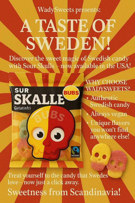 BUBS Mix Candy Bags, Sour and Sweet Flavors, 90g, Pack of 5