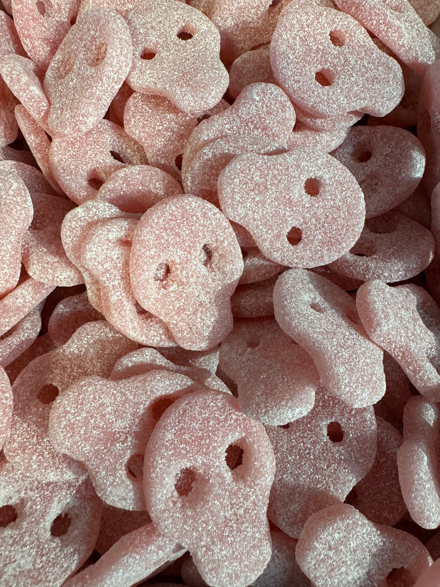 Swedish Skull Sour Candy, Pink