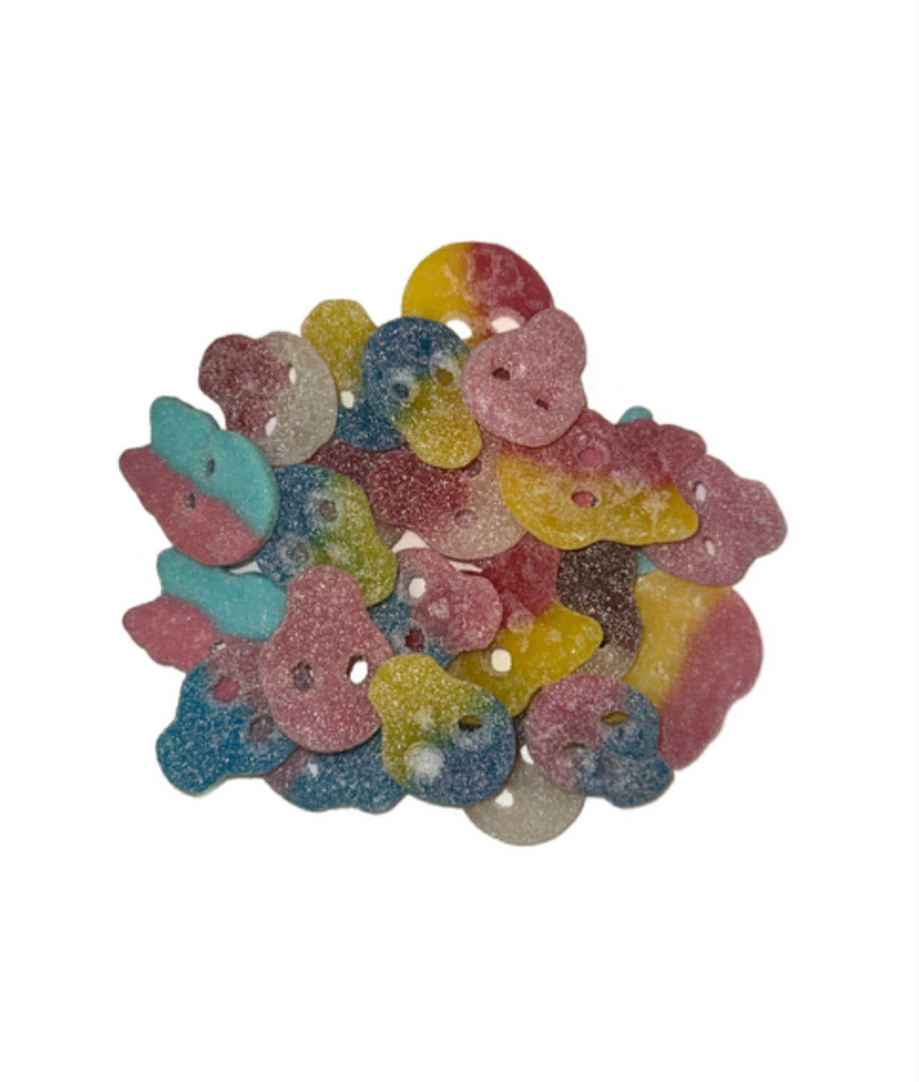 Swedish Candy and BUBS Skull Mix, Sour Candy Assortment